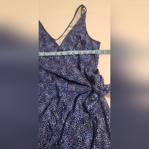 & Other Stories Wrapping Blue Mini Dress Size 4 - Picture 11 of 13